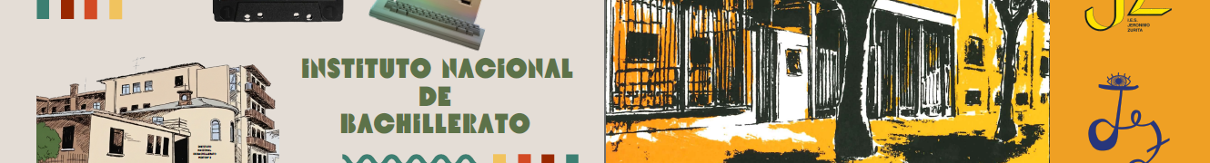 Doble cartel de la exposición histórica 50 años Instituto Jerónimo Zurita